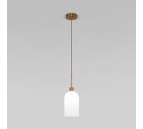 Подвесной светильник Eurosvet со стеклянными плафонами 50357/1 латунь a065658