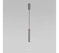 Подвесной светильник Eurosvet led со стеклянным плафоном 50253/1 led графит a063276