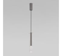 Подвесной светильник Eurosvet led со стеклянным плафоном 50254/1 led графит a063279
