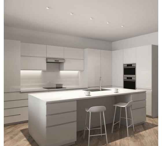 Встраиваемый светильник Rond DENKIRS DK3121-WH