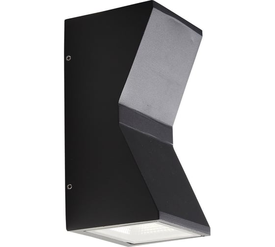 Уличный настенный светильник ST luce черный кварцевый led 2x7w 4000k, SL088.431.02 1