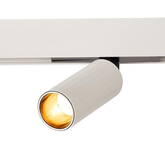 Магнитный трековый светильник ST luce белый led 1x12w 4000k 700lm d50xh173 48v, ST807.546.12