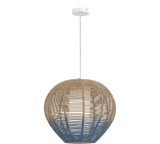 Подвесной светильник ST luce белый/бежевый, cиний e27 1x40w, SL1514.513.01