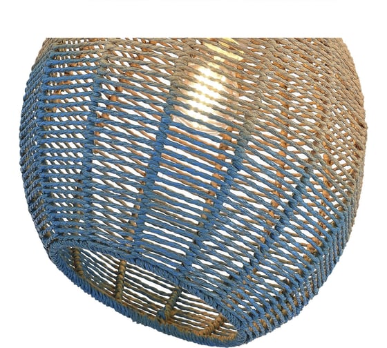 Подвесной светильник ST luce белый/бежевый, cиний e27 1x40w, SL1514.523.01