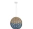 Подвесной светильник ST luce белый/бежевый, cиний e27 1x40w, SL1514.523.01 1