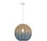 Подвесной светильник ST luce белый/бежевый, cиний e27 1x40w, SL1514.523.01 2