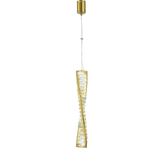 Подвесной светильник ST luce латунь/прозрачный led 1x11w 3000k, SL6205.303.01