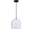 Подвесной светильник ST luce черный/белый e27 led 1x7w, SL1302.403.01 2