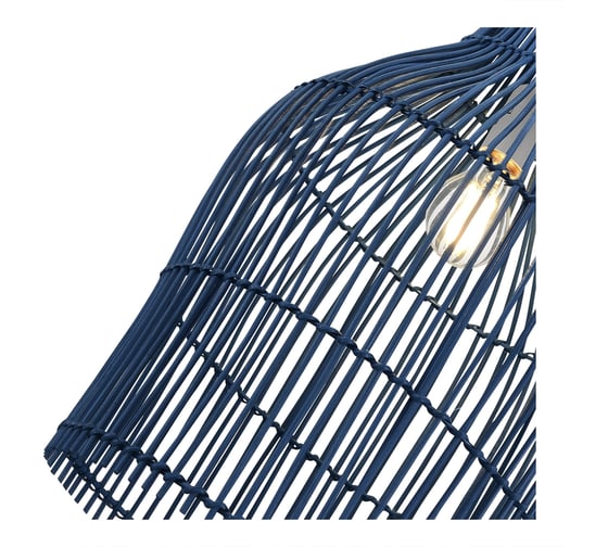 Подвесной светильник ST luce черный/синий e27 1x40w, SL1513.403.01