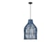 Подвесной светильник ST luce черный/синий e27 1x40w, SL1513.403.01 1