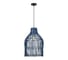 Подвесной светильник ST luce черный/синий e27 1x40w, SL1513.403.01 2