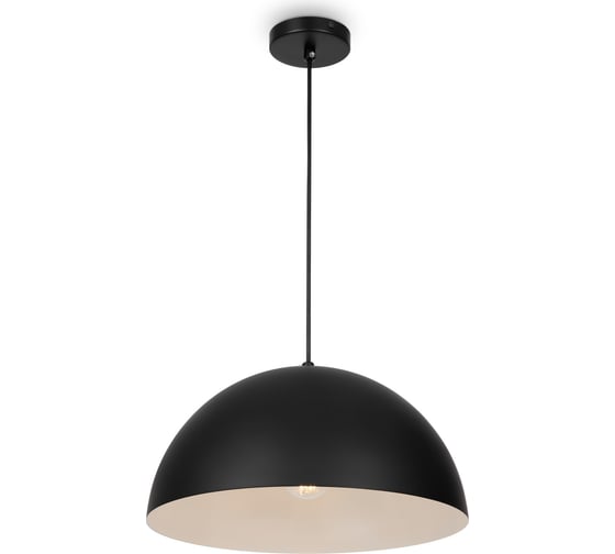 Подвесной светильник Freya eleon 1хe27x60w металл матовый черный FR5218PL-01B1 1