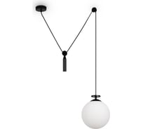 Подвесной светильник Freya impulse 1хe27x60w металл черный FR5221PL-01B