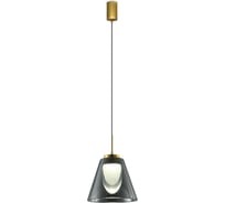 Подвесной светильник Freya fume 5w металл латунь FR5399PL-L4BS