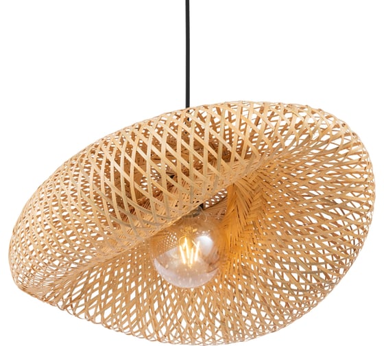 Подвесной светильник Freya wavy 1хe27x60w металл коричневый FR5243PL-01BR8