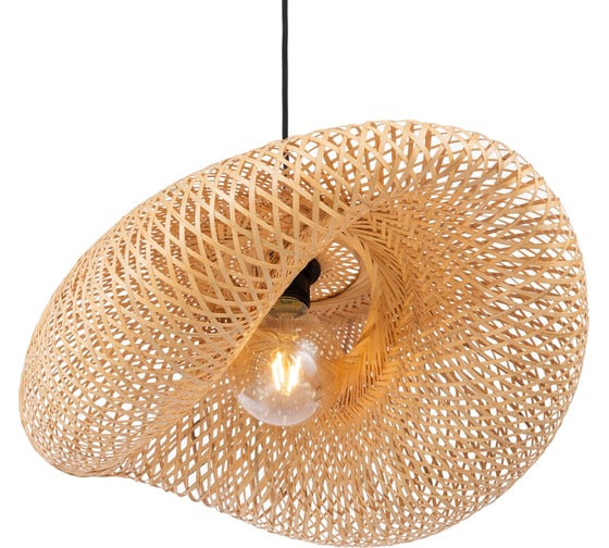 Подвесной светильник Freya wavy 1хe27x60w металл коричневый FR5243PL-01BR9