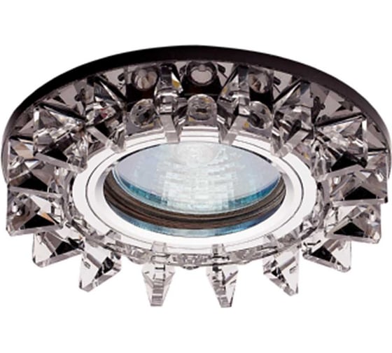Светильник LightStandart Bohemia LED 51 5 71 из граненого стекла, черный MR16+LED IT8672 1