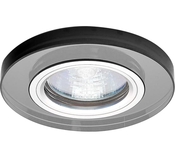 Светильник LightStandart Bohemia LED 51 6 71 из гладкого стекла, черный MR16+LED IT8700 1