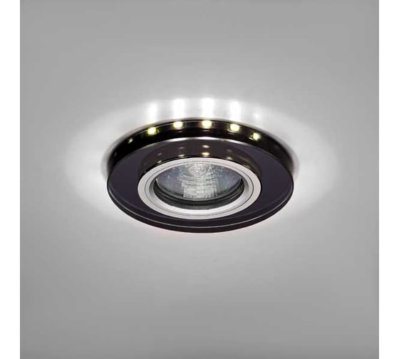 Светильник LightStandart Bohemia LED 51 6 71 из гладкого стекла, черный MR16+LED IT8700