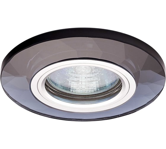Светильник LightStandart Bohemia LED 51 7 71 из граненого стекла, черный MR16+LED IT8703 1