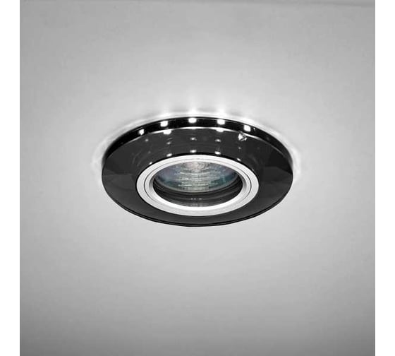Светильник LightStandart Bohemia LED 51 7 71 из граненого стекла, черный MR16+LED IT8703