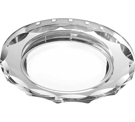 Светильник LightStandart Bohemia LED 53 3 70 из ограненного стекла, прозрачный GX53+LED IT8674 1