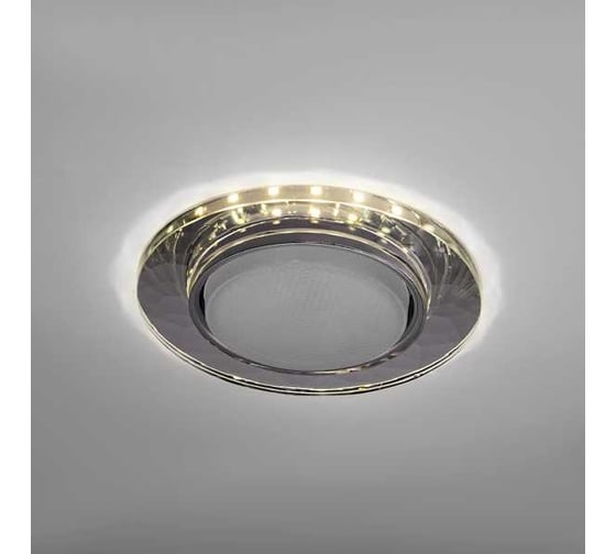 Светильник LightStandart Bohemia LED 53 4 70 из ограненного стекла, прозрачный GX53+LED IT8673
