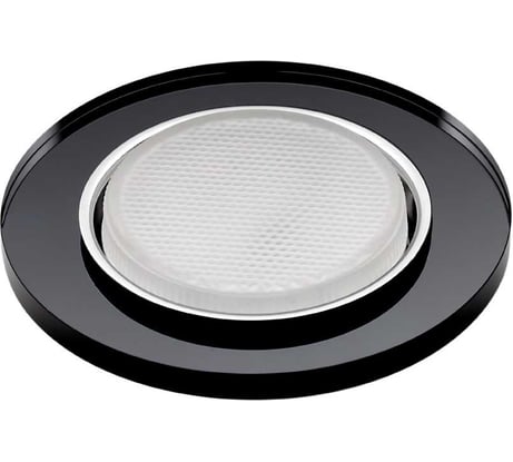 Светильник LightStandart Bohemia LED 53 5 71 декоративный, из ограненного стекла, со светодиодной подсветкой, GX53, черный IT8914
