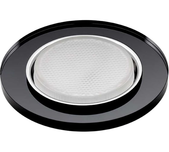 Светильник LightStandart Bohemia LED 53 5 71 декоративный, из ограненного стекла, со светодиодной подсветкой, GX53, черный IT8914 1