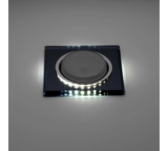 Светильник LightStandart Bohemia LED 53 6 71 декоративный, из ограненного стекла, со светодиодной подсветкой, GX53, черный IT8917