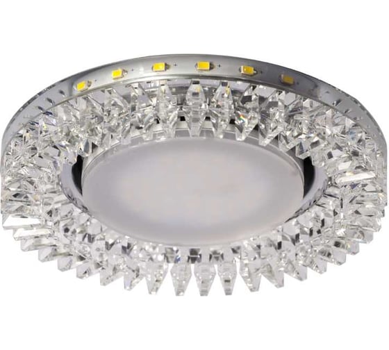 Светильник LightStandart Bohemia LED 53 2 70 из ограненного стекла, прозрачный GX53+LED IT8530