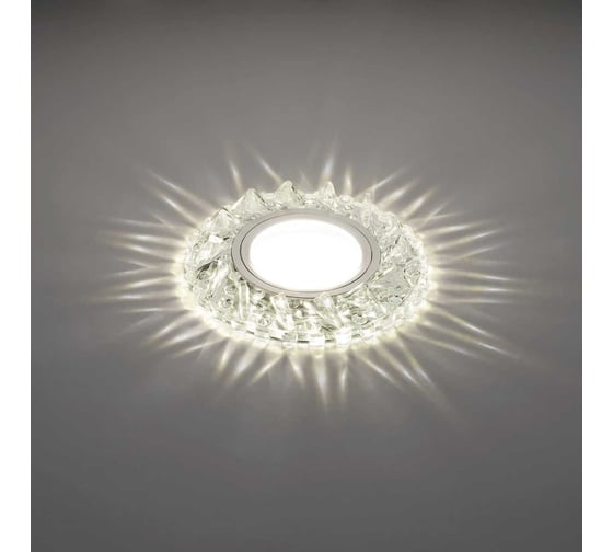 Светильник LightStandart Emilia LED 51 7 70 декоративный, из полимера, со светодиодной подсветкой, MR16, прозрачный IT8900