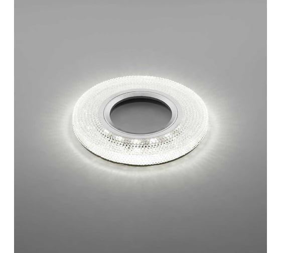 Светильник LightStandart Emilia LED 51 9 70 декоративный, из полимера, со светодиодной подсветкой, MR16, прозрачный IT8902