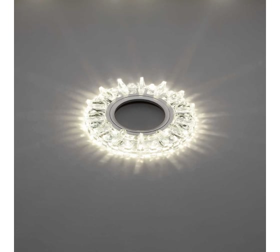 Светильник LightStandart Emilia LED 51 8 70 декоративный, из полимера, со светодиодной подсветкой, MR16, прозрачный IT8901