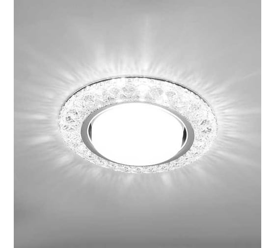 Потолочный светильник LightStandart Emilia LED 53 2 70 из полимера, прозрачный GX53+LED IT8693