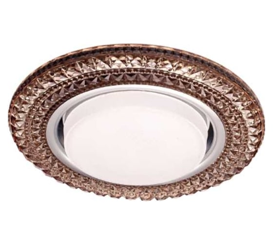 Потолочный светильник LightStandart Emilia LED 53 3 76 из полимера, чайный GX53+LED IT8698