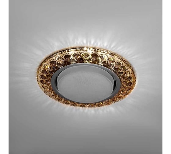 Потолочный светильник LightStandart Emilia LED 53 2 76 из полимера, чайный GX53+LED IT8695