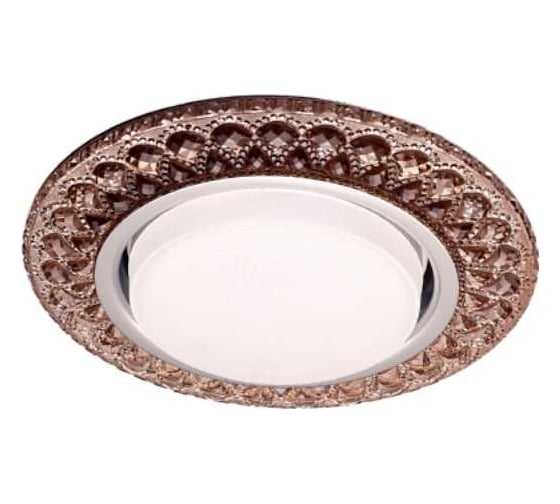 Потолочный светильник LightStandart Emilia LED 53 2 76 из полимера, чайный GX53+LED IT8695