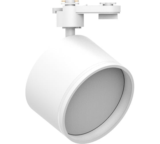 Трековый однофазный светильник FERON al127 LUNA на шинопровод под лампу gx70, белый 48780 31081650