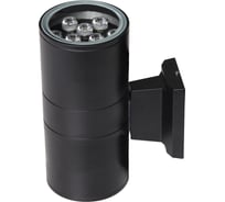 Светодиодный светильник Jazzway архитектурный PWL-300110/30D 2х12Вт 6500К BL черный фасадный 230В/50Гц IP65 5015142B