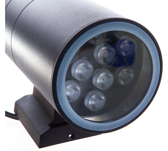 Светодиодный светильник Jazzway архитектурный PWL-300110/30D 2х12Вт 6500К BL черный фасадный 230В/50Гц IP65 5015142B