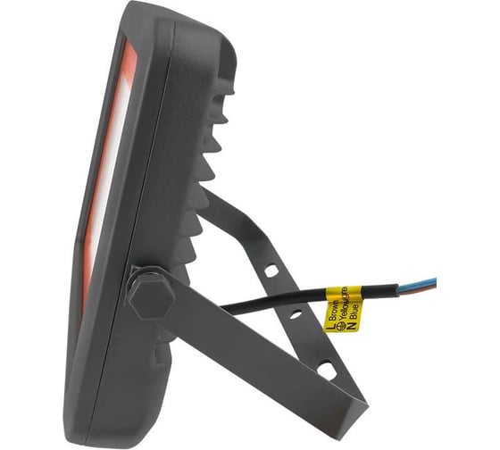 Светодиодный прожектор Jazzway PFL-S2 70Вт 6500К IP65 220–240В ДО с клапаном закаленное матовое стекло серый 2853318D