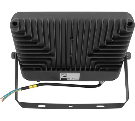 Светодиодный прожектор Jazzway PFL-S2 70Вт 6500К IP65 220–240В ДО с клапаном закаленное матовое стекло серый 2853318D