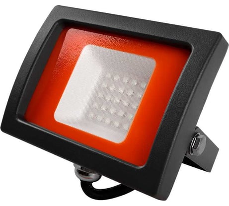 Светодиодный прожектор Jazzway PFL-SC Red 20Вт IP65 190-260В закаленное стекло 5010499