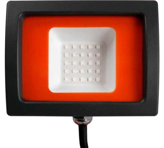 Светодиодный прожектор Jazzway PFL-SC Red 20Вт IP65 190-260В закаленное стекло 5010499