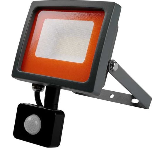 Светодиодный прожектор Jazzway PFL-SC SENSOR 30Вт 6500К IP54 190-260В закаленное матовое стекло 5001411