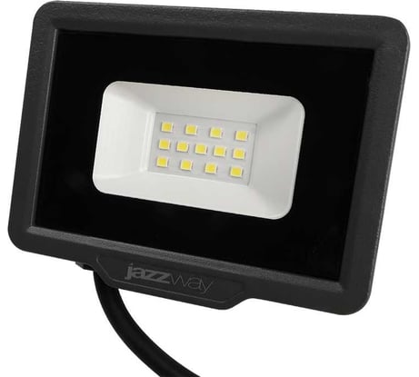 Светодиодный прожектор Jazzway PFL- C3 10Вт (compact) 6500K IP65 закаленное прозрачное стекло 5023529A