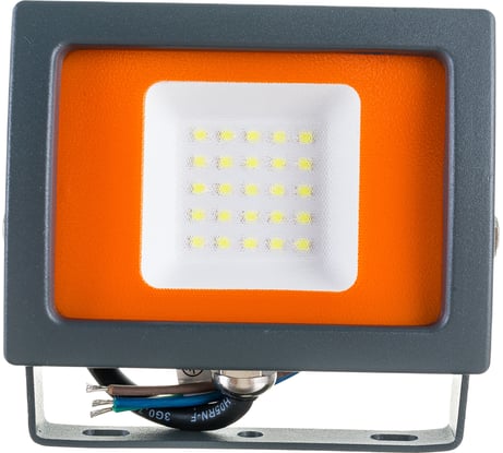 Светодиодный прожектор Jazzway PFL-SC 20Вт 6500К IP65 190-260В закален. матов. стекло 5004887