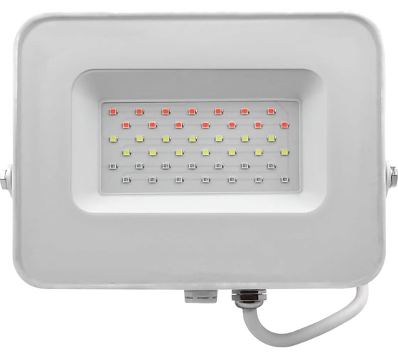 Светодиодный прожектор Jazzway PFL-30W RGB 30Вт IP65 БЕЛЫЙ 5012103