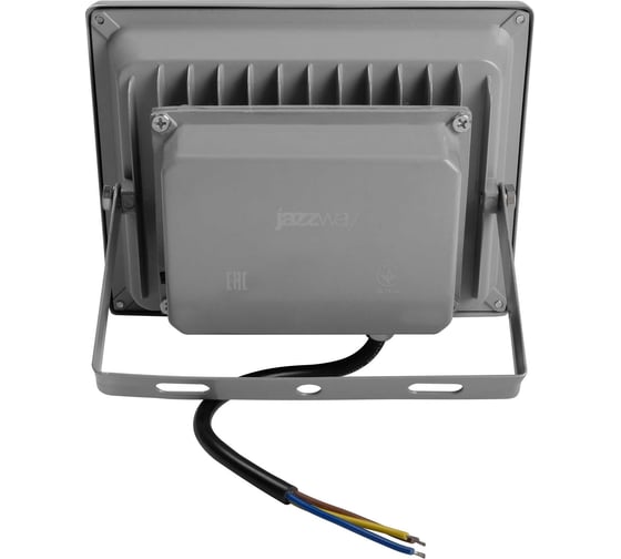 Светодиодный прожектор Jazzway PFL-20W/RGB-RC/GR 20Вт IP65 серый 1005908